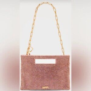 Cult Gaia Lucinda Mini Shoulder Bag in Azalea/Rose Pink - NWT